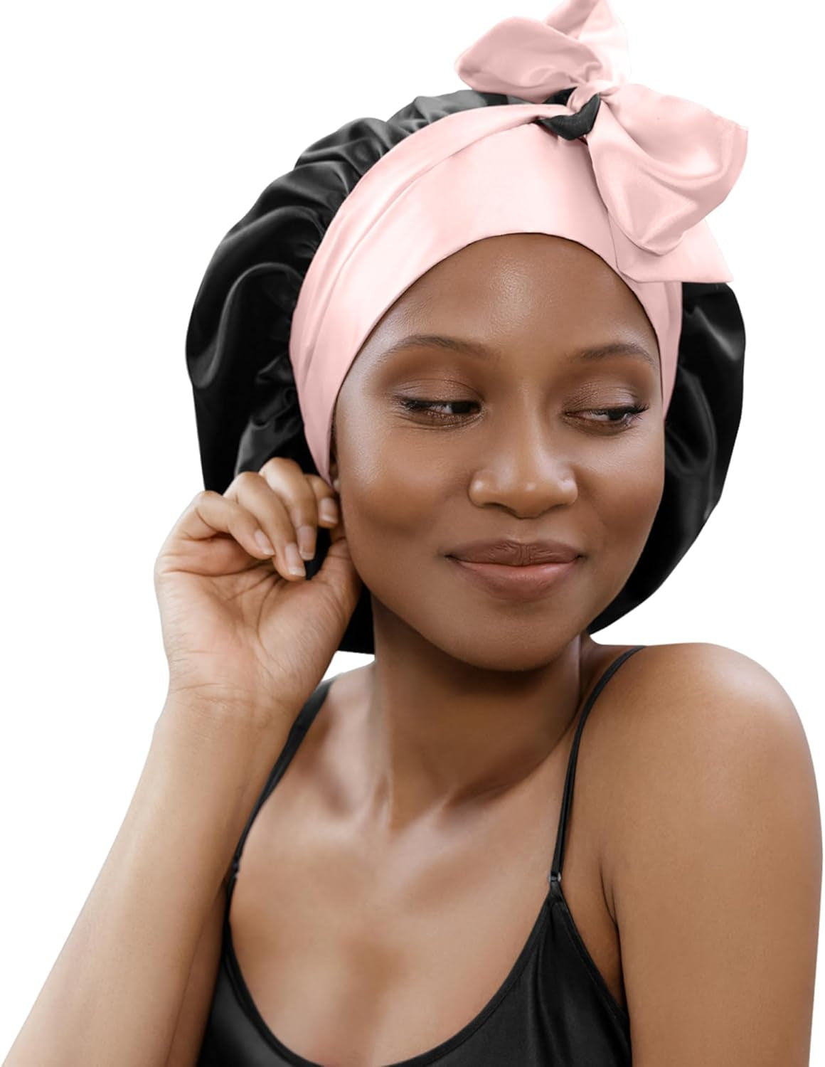 Silk sleep bonnet packaging