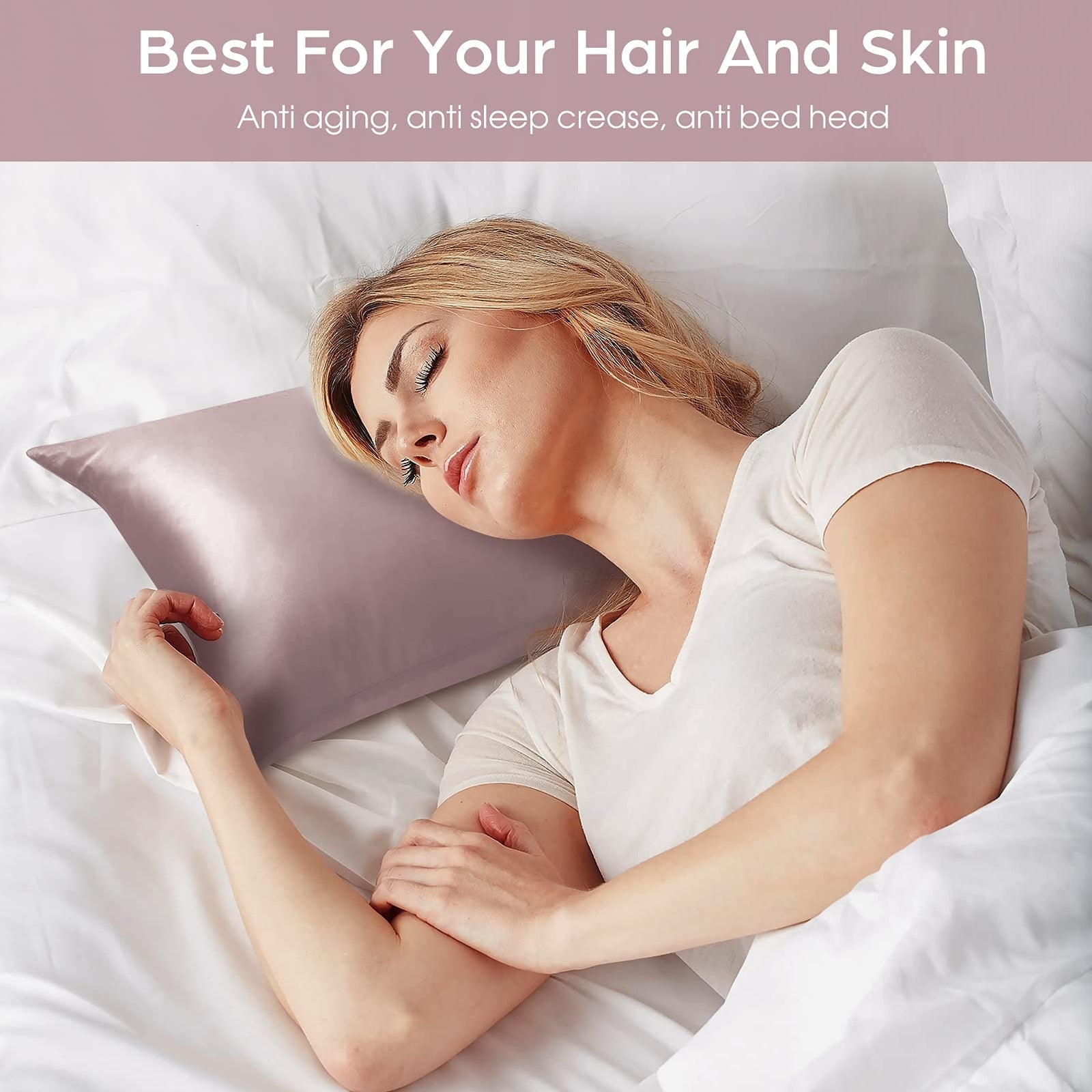 Silk pillowcase 2-pack packaging