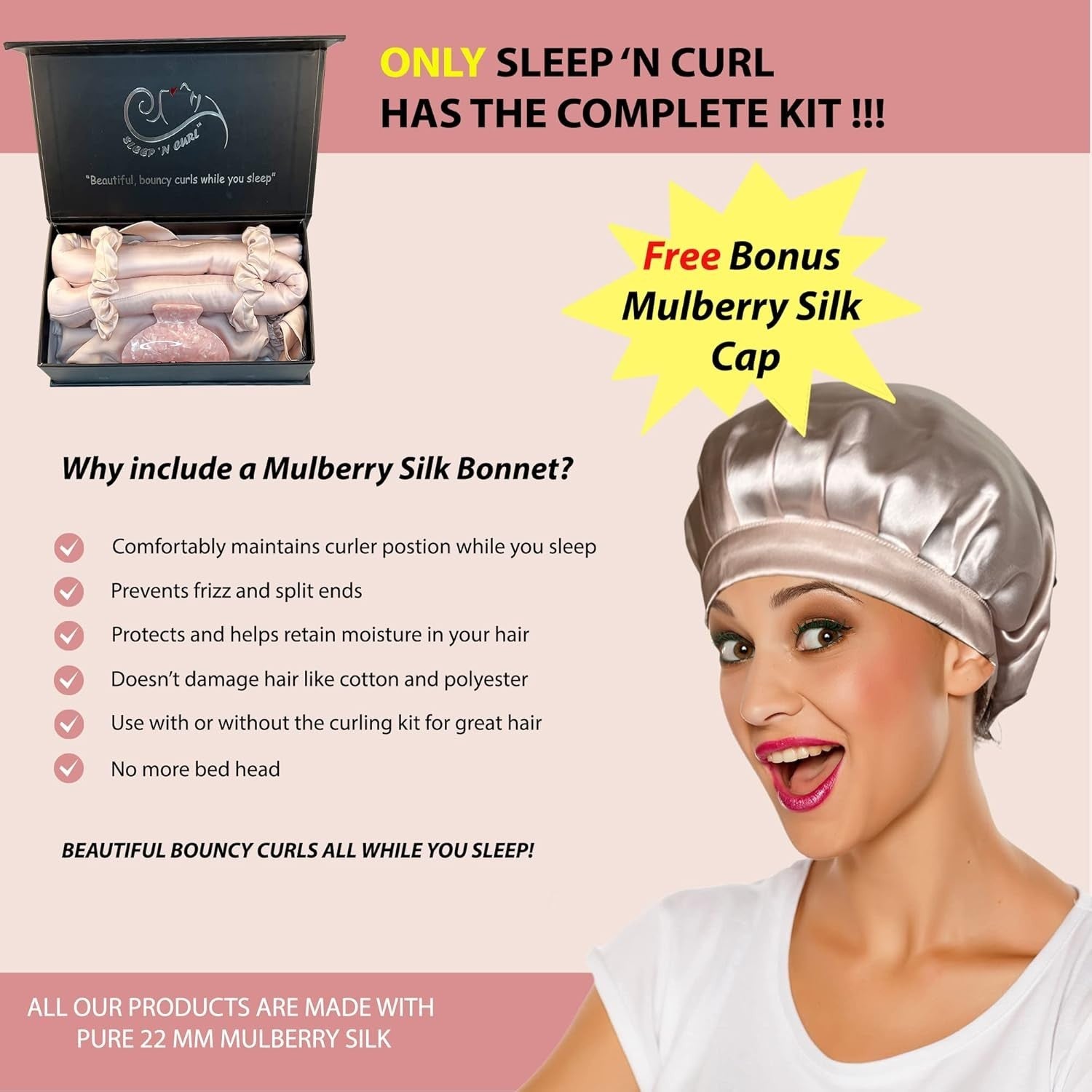 Sleep and curl kit unboxed