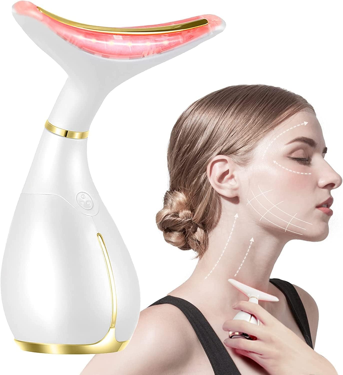 3-in-1 beauty massager heat cool vibration