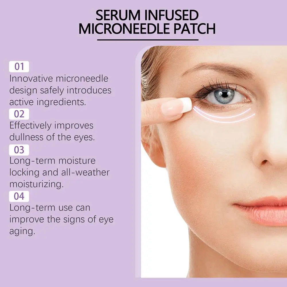 Microneedle eye patches multi pack
